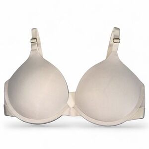 Pepper Bra 38B Nude Lightly Lined Bra Molded T-Shirt Small Bust Fit Neutral